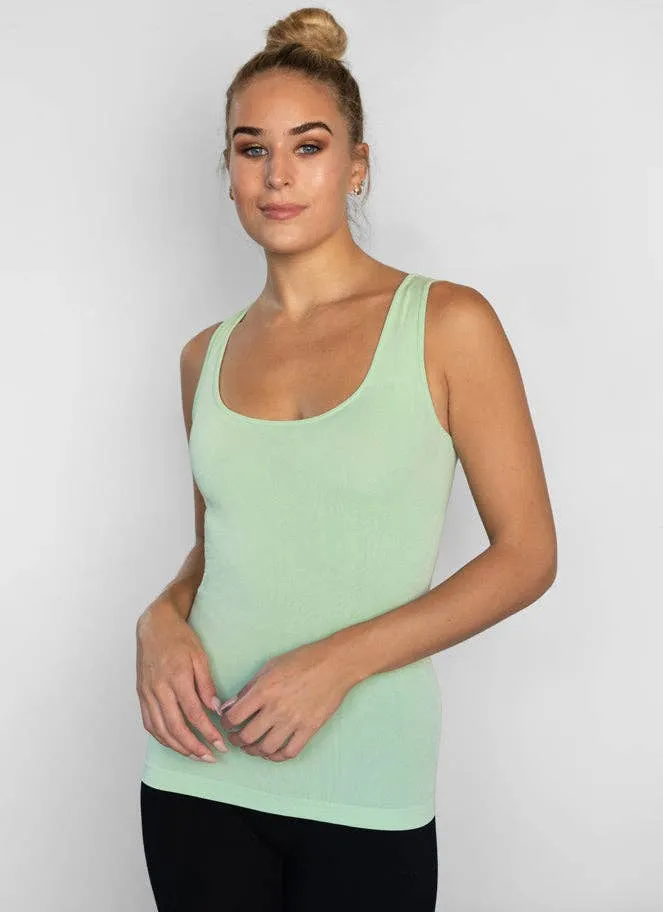 Bamboo Tank with Wide Straps