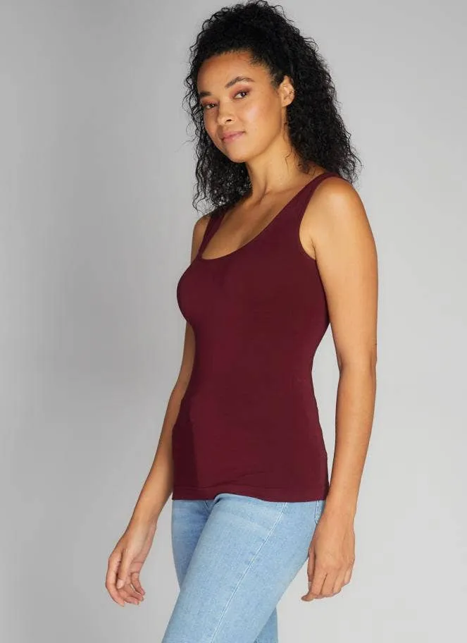 Bamboo Tank with Wide Straps