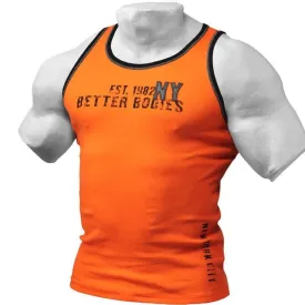 Better Bodies BB Rib Tank - Orange-Black