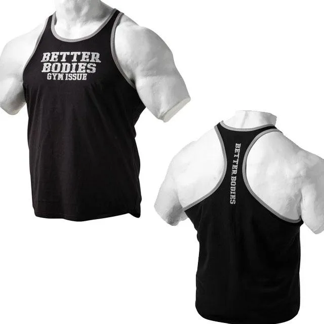 Better Bodies Jersey Gym Tank - Black