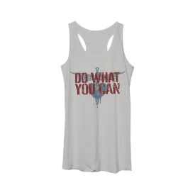 Bon Jovi Do What You Can Heart & Dagger Women's Racerback Tank