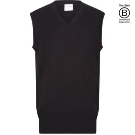 Boys / Unisex Performa cotton v-neck school slipover / tank top - plain