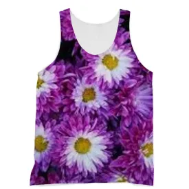 Dahlia Flower Tank Top