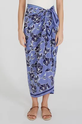 Floral Sarong Jacaranda