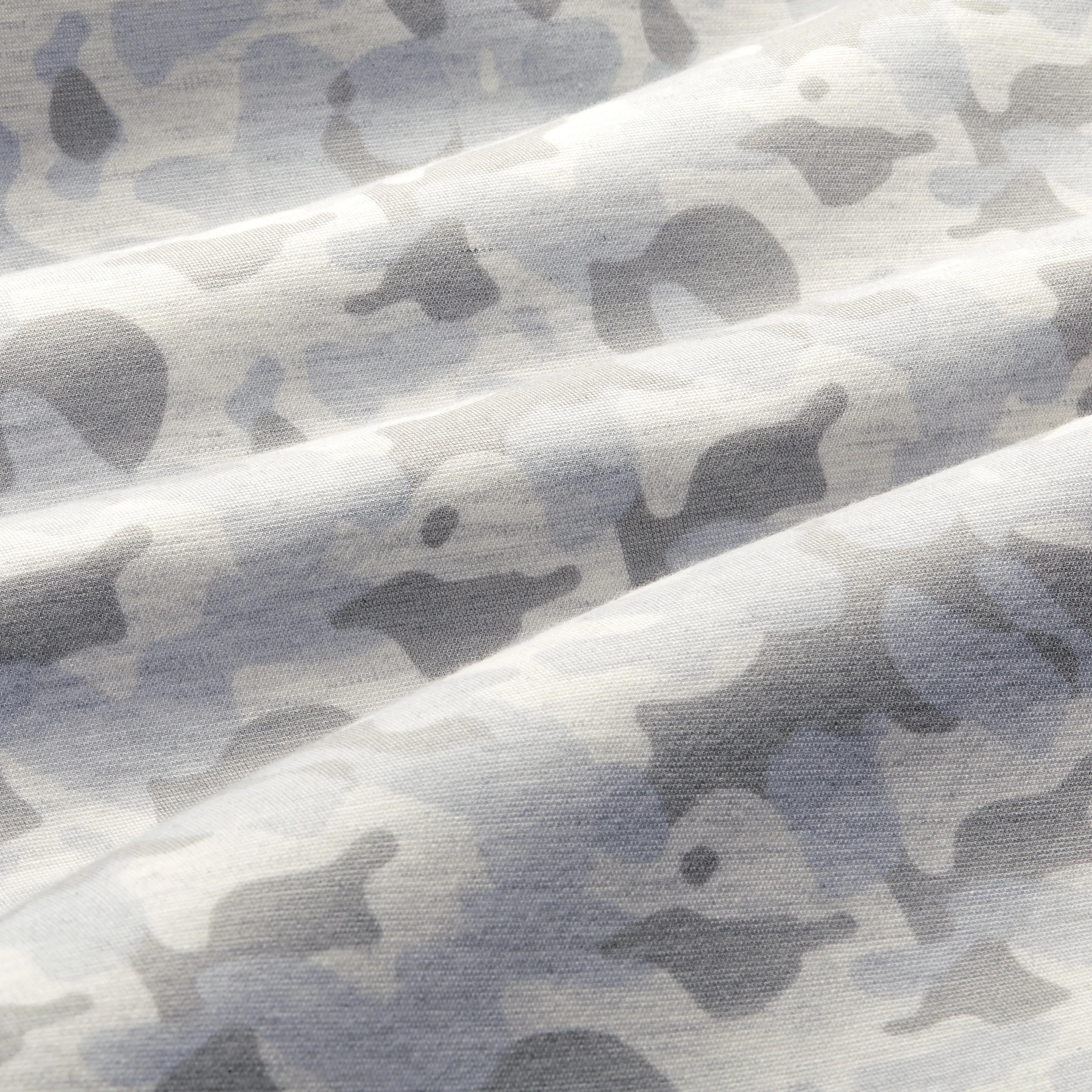 Gray Camo Print