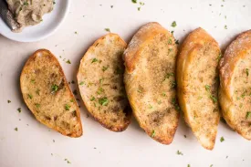 Herbs Duxelles Garlic Bread