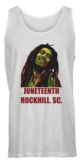 Juneteenth Rockhill  SC  Bob Marley Tank Top