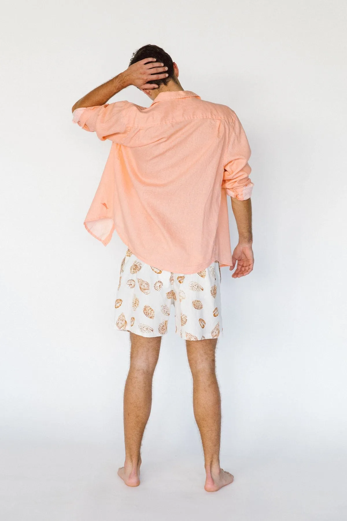 Men’s Boxers - Short Length - Cotton - Shell