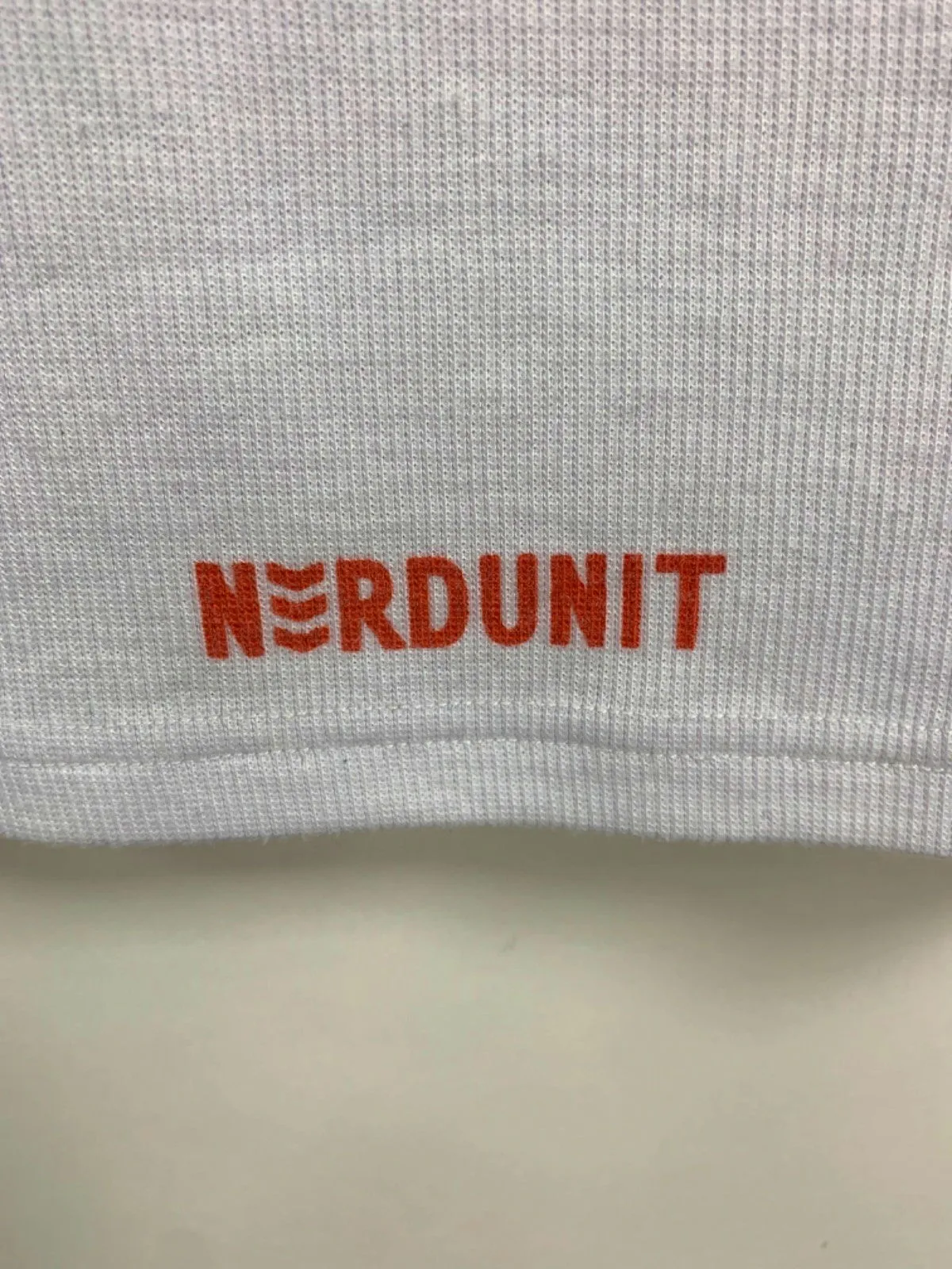 Nerdunit White 'You Gotta Instagram This Shit' Tank Top UK M