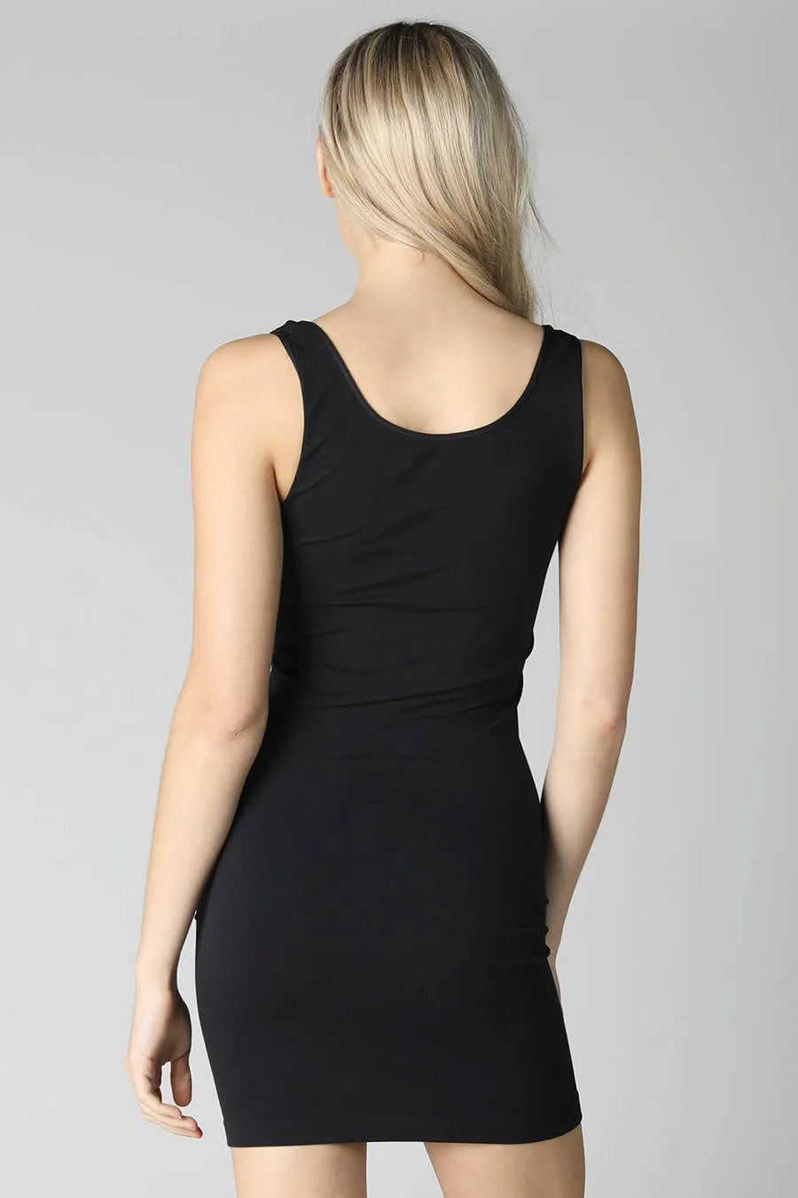 Plain Jersey Tank Dress