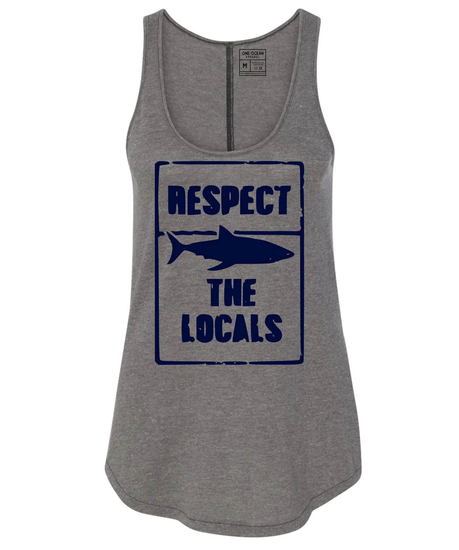 Respect the Locals Racerback Tank