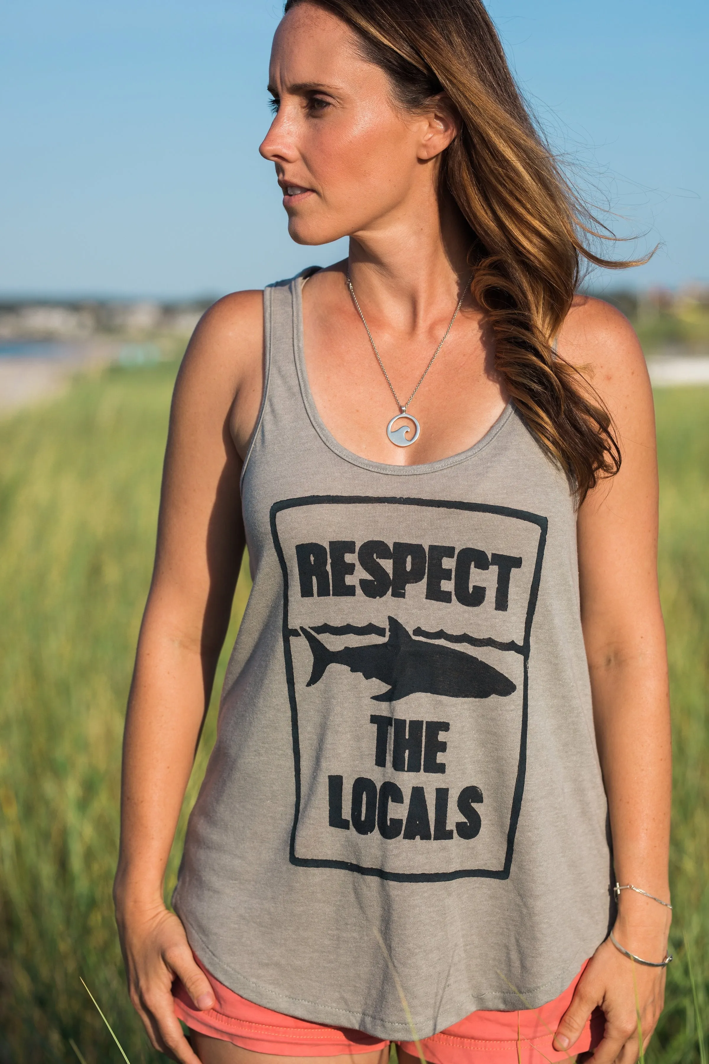 Respect the Locals Racerback Tank