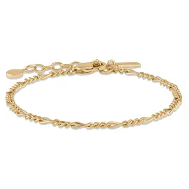 The Thin Figaro Chain - Gold