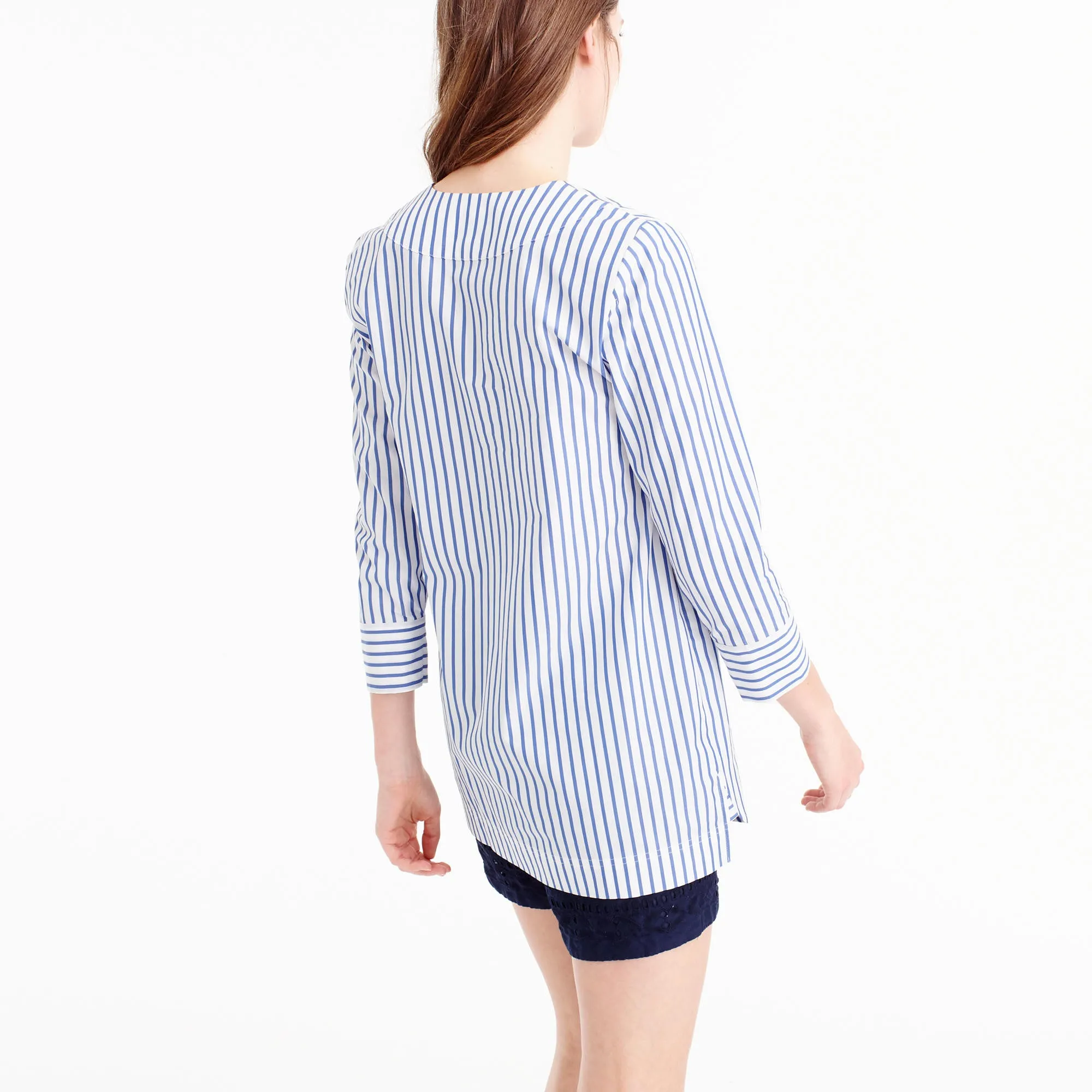 Thomas Mason® for J.Crew scoopneck tunic in classic stripe